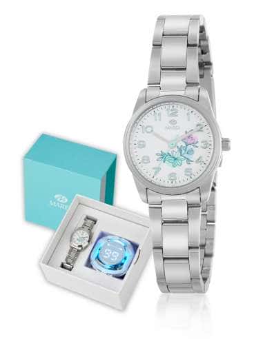 Pack Reloj y Complementos para Niña Floral con auriculares Bluetooth - Marea B36205/3