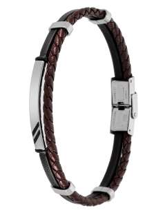 Pulsera para Hombre de Piel y Acero - Marea C00103/426