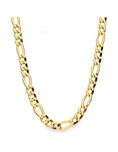 Cadena Caballero eslabón 3x1 - Oro Amarillo 18k