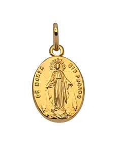 Medalla La Milagrosa -  Oro Amarillo 18k
