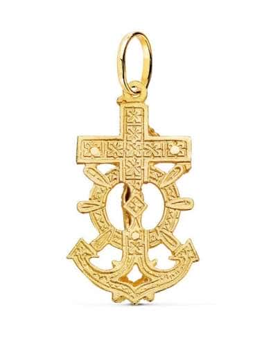 Colgante Cruz del Mar de  Amarillo
