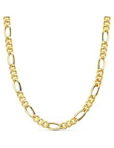 Cadena Caballero eslabón 3x1 Oro - Oro Amarillo 18k