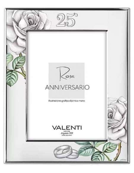 Marco de Fotos 25º Aniversario Rosas - Valenti 52117 4L