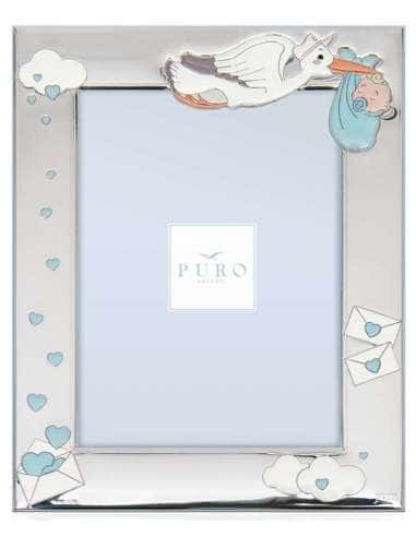 Marco de Fotos Infantil Cigüeña - Puro argenti PU8661/13C