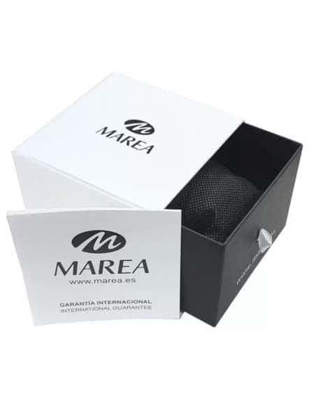 Reloj para Mujer Marea Dorado con Correa de Malla y Esfera Blanca