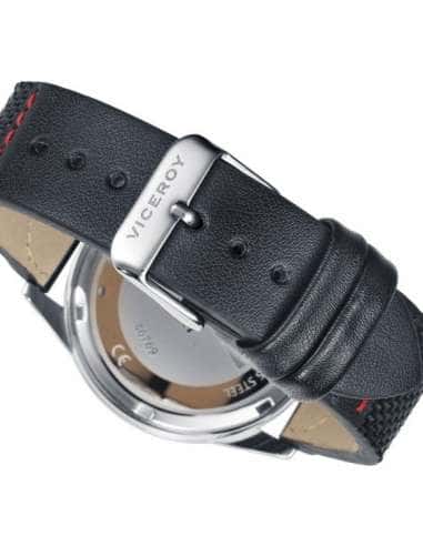 Reloj para Niño Deportivo con Correa Negra y Detalles Rojos  - Viceroy 46769-57