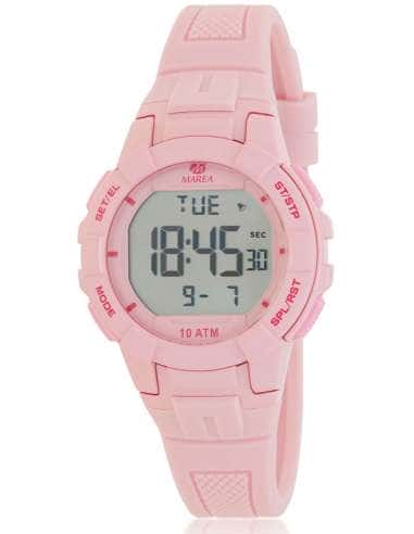 Reloj para Niña Digital con pantalla LCD en color rosa claro - Marea B25165/5