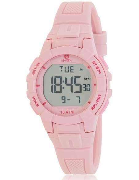 Reloj para Niña Digital con pantalla LCD en color rosa claro - Marea B25165/5