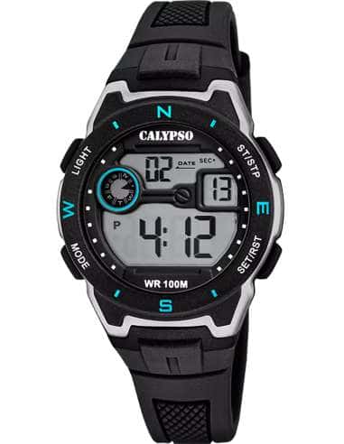 Reloj para Niño Digital caucho negro y azul - Calypso K5853/4