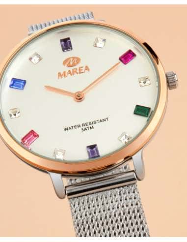Reloj para Mujer de Acero Bicolor  - Marea B41290/2