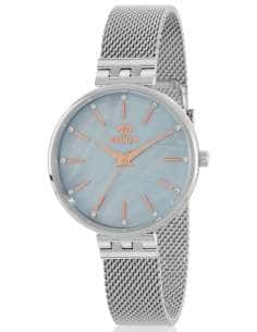 Reloj para Mujer Malla bicolor, esfera azul claro - Marea B54270/1