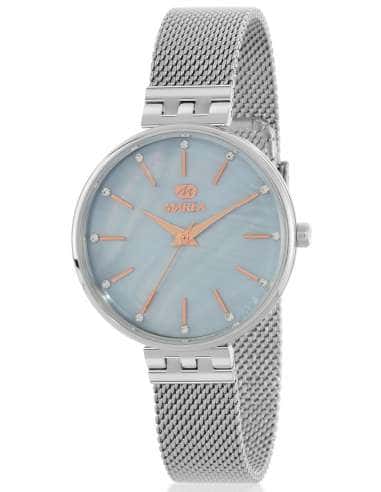 Reloj para Mujer Malla bicolor, esfera azul claro - Marea B54270/1