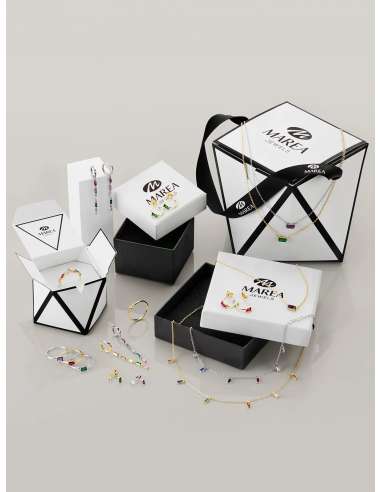 Pulsera para Hombre de Acero y Cordón Azul con...