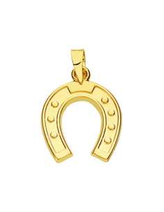 Colgante en oro Herradura de la suerte - Oro Amarillo 18K