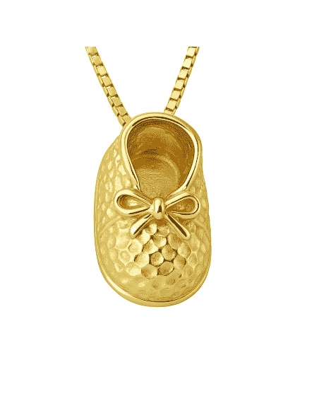 Colgante oro en forma de Patuco  - Oro Amarillo 18K