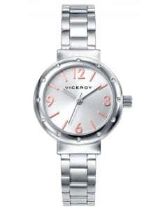 Reloj para Niña Esfera Blanca e Índices Rosados - Viceroy 40880-05