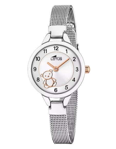 Pack Reloj y Complementos para Niña Oso con pulsera de plata - Lotus Junior 18862/3