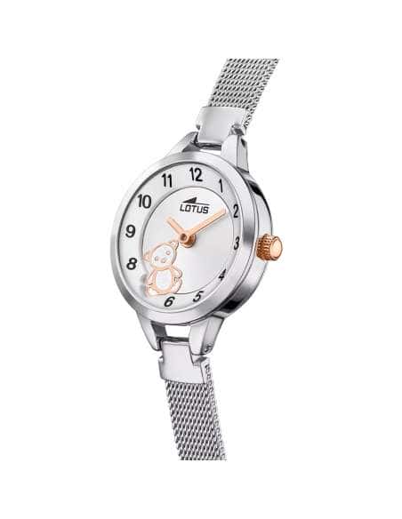 Pack Reloj y Complementos para Niña Oso con pulsera de plata - Lotus Junior 18862/3