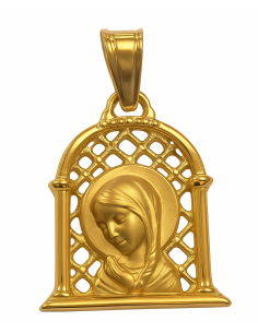 Medalla Virgen Niña - Oro Amarillo 18K