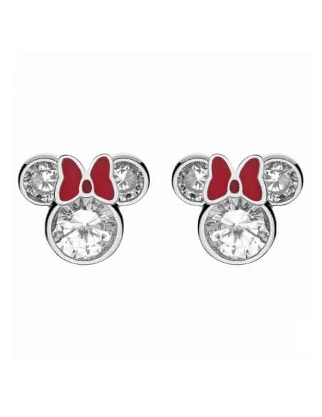 Pendientes Minnie Cristal en Plata de Ley - Disney ES00014RZWL.CS