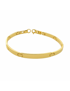 Esclava para caballero en oro - Oro Amarillo 18k