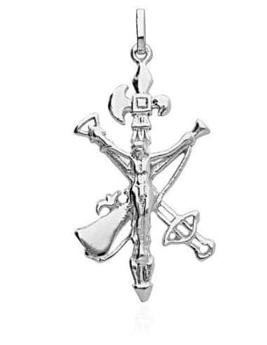 Colgante Cruz de la Legion - Plata 925