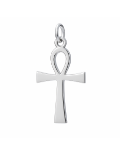 Colgante Cruz de la Vida en Plata de Ley - Plata 925