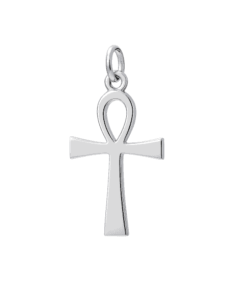 Colgante Cruz de la Vida en Plata de Ley - Plata 925