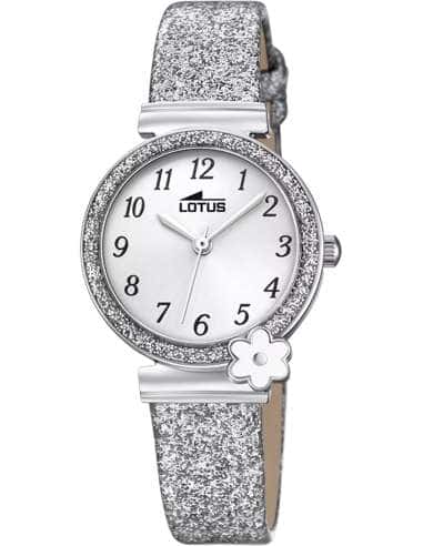 Pack Reloj y Complementos para Niña Flor con pulsera de plata - Lotus Junior 18625/2