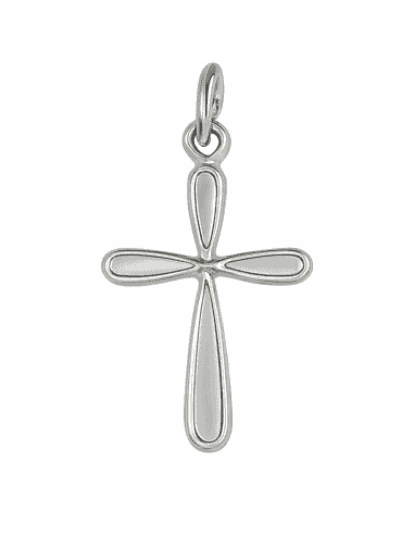 Colgante Cruz Moderna de Plata de Ley – Plata 925