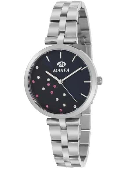 Reloj para Mujer Esfera Azul Oscuro con Pedrería - Marea B54223/3