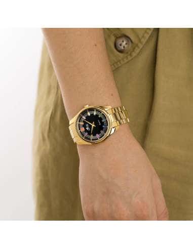 Reloj para Mujer Acero Dorado con Detalles Multicolor - Lotus 18902/6