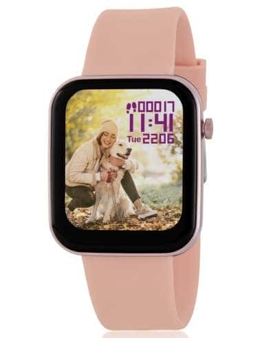 Reloj para Mujer Smartwatch Cuadrada y Correa Rosa - Marea B57009/3