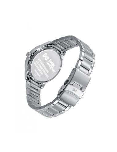 Reloj para Mujer Acero Plateado Esfera Blanca - Mark Maddox MM1009-03