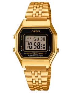 Reloj para Mujer colección vintage Mini Dorado y Negro - Casio LA680WEGA-1ER