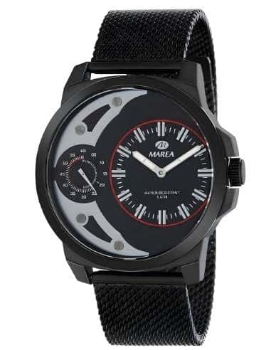 Reloj para Hombre con Caja Negra y Correa de Malla - Marea B41294/1