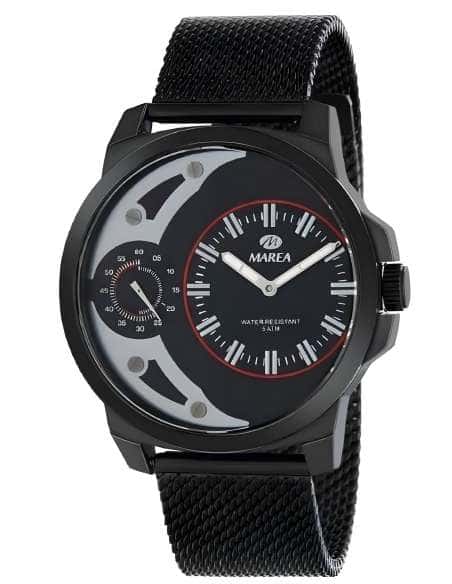 Reloj para Hombre con Caja Negra y Correa de Malla - Marea B41294/1