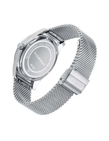 Reloj para Hombre con Correa de Malla y Bisel Rosado - Viceroy 401329-05
