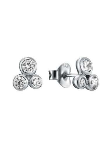 Pendientes para Mujer de Plata de Ley Rodio con Circonitas - Viceroy  4085E000-38