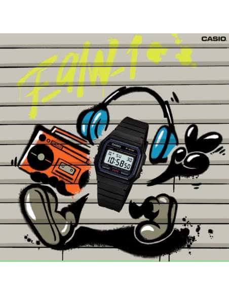 Reloj Casio para F-91W Digital Negro - Casio F-91W-1YEG