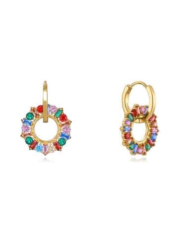 Pendientes para Mujer de Plata Aro Multicolor - Viceroy 13174E100-39