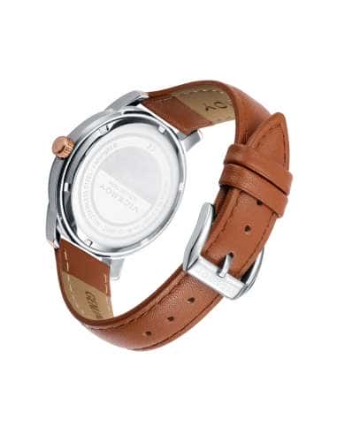 Reloj para Mujer esfera Verde con Circonitas y Correa de Piel Marrón - Viceroy 401272-63