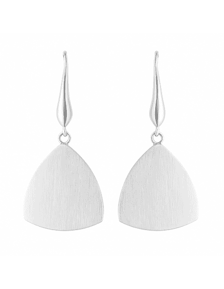 Pendientes para Mujer Colgantes Triángulo de Plata - Plata 925