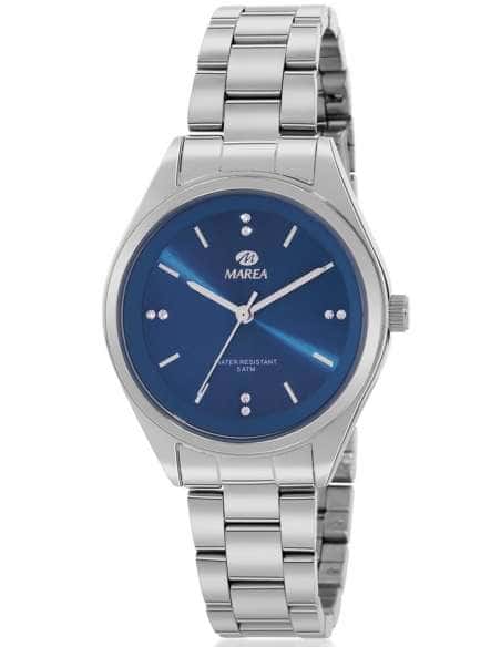 Reloj para Mujer acero Inoxidable con Esfera Azul con detalles Brillantes - Marea B41330/4