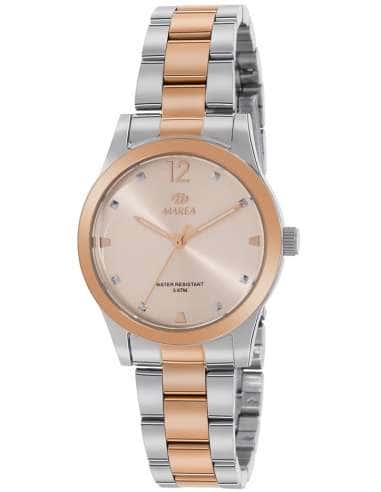 Reloj para Mujer Esfera Rose Gold y Pedrería - Marea B41331/5