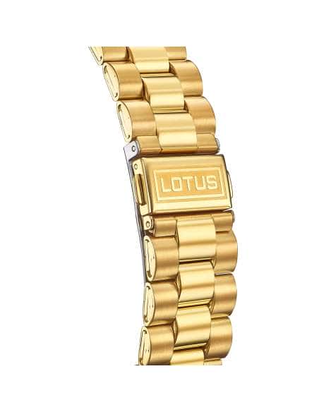 Reloj para Mujer de Acero Dorado con Calendario - Lotus 18932/2