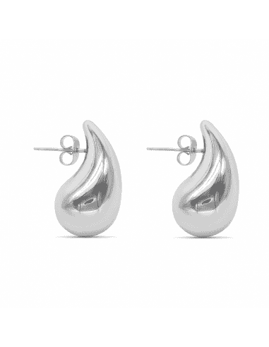 Pendientes para Mujer de plata en forma de Gota - Plata 925