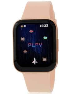 Reloj Unisex Smartwatch Correa Rosa y Pantalla Personalizable - Marea B57013/3