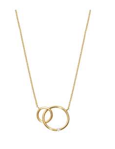 Collar para Mujer Doble Aro Central con Perlita - Viceroy 61003C100-60