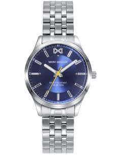 Reloj para Hombre Colección Marais con Esfera Azul y Detalles en Plata - Mark maddox MM0136-37